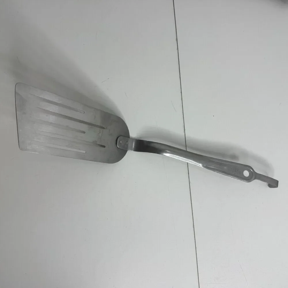 Vtg Heavy Duty Spatula Stainless Steel Diner Grill Flipper Custom Turner USA